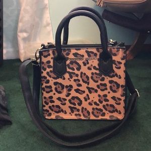 NEVER USED cheetah purse